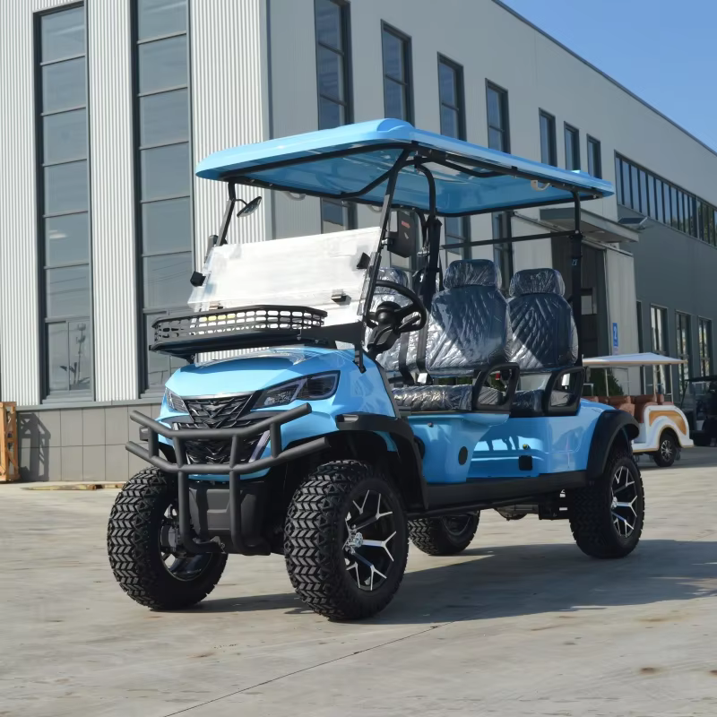 UCSUNLY UC30-B-4D 4 Seater CE/EEC/DOT Certified Lithium Battery Electric Off-road Golf Cart with 30-50Km/h Speed 50-70km Range 7