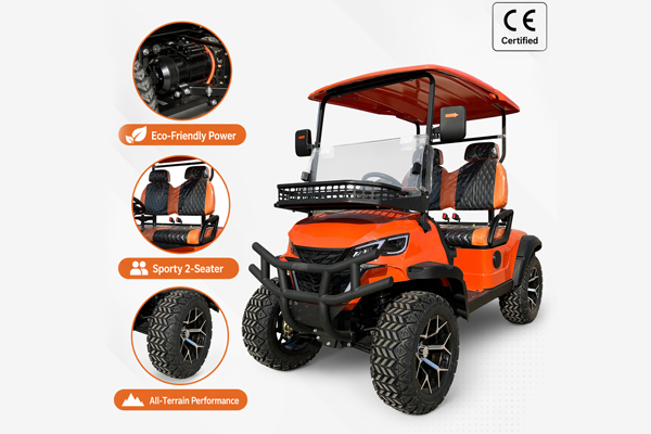 UCSUNLY Off-road B-Model 4KW Motor 2-Seater with & CE Certification Electric Golf Cart