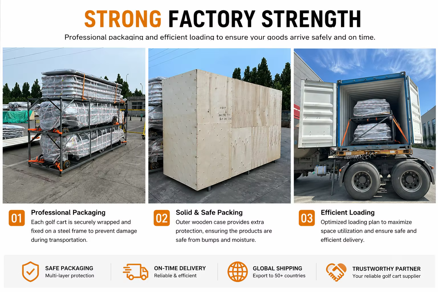UCB-12 4 Passenger Utility for Warehouse Areas Logistics Parks and Facility Transportation Golf Cart