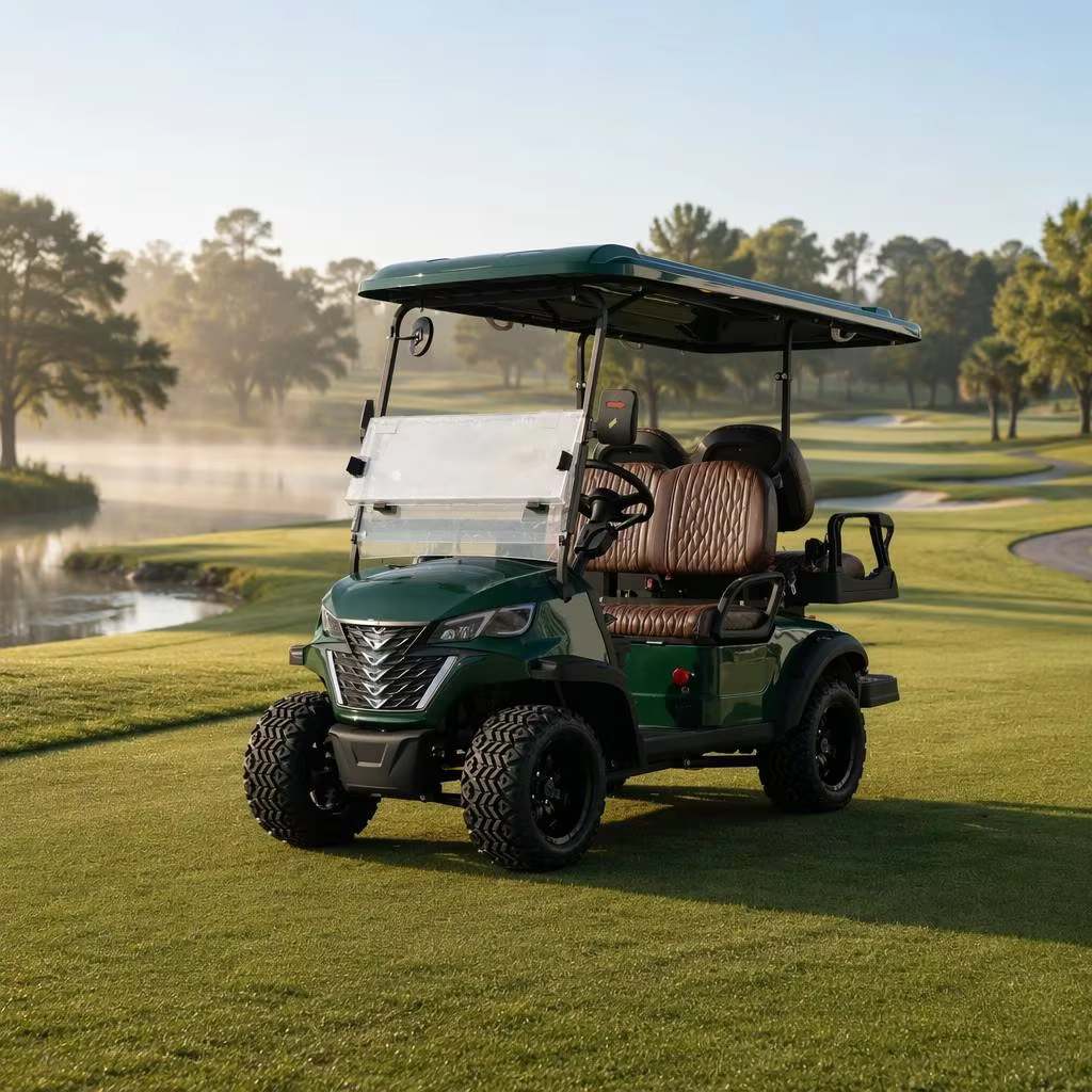 UCB-12 4 Passenger Utility for Warehouse Areas Logistics Parks and Facility Transportation Golf Cart
