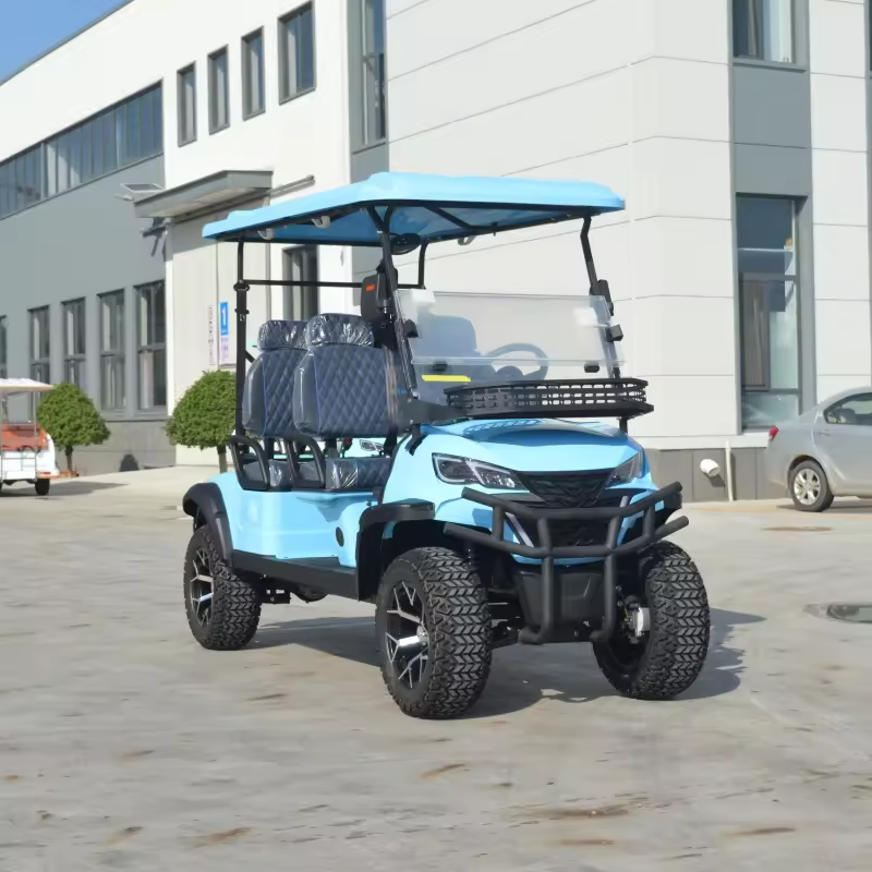 UCSUNLY UC30-B-4D 4 Seater CE/EEC/DOT Certified Lithium Battery Electric Off-road Golf Cart with 30-50Km/h Speed 50-70km Range
