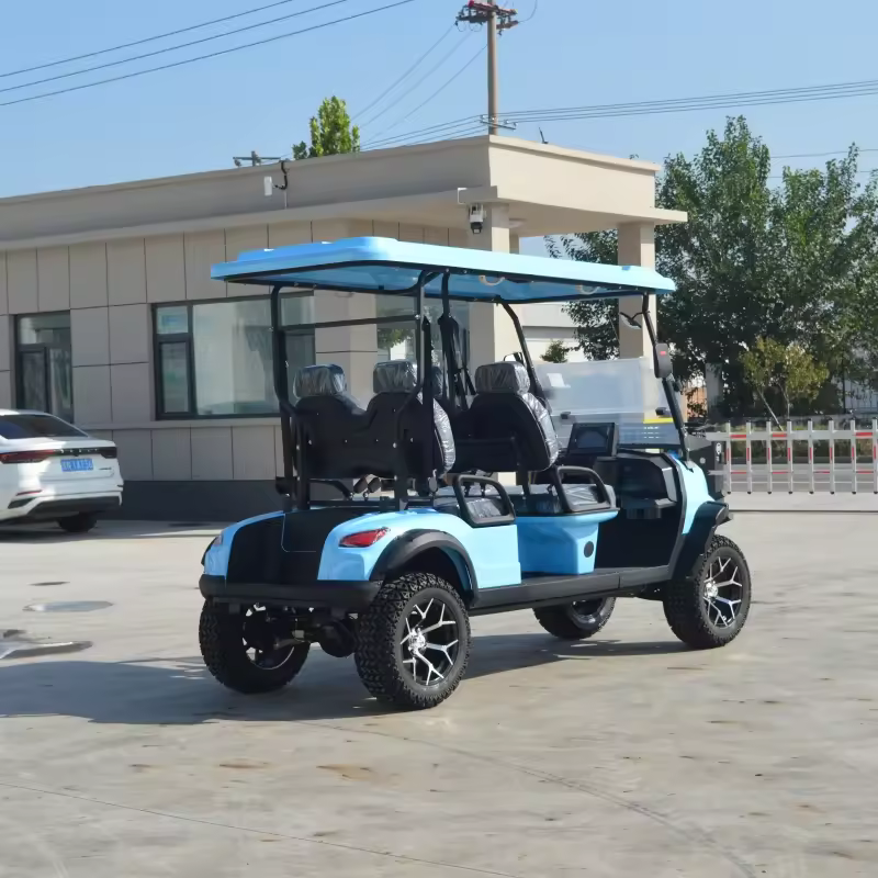 UCSUNLY UC30-B-4D 4 Seater CE/EEC/DOT Certified Lithium Battery Electric Off-road Golf Cart with 30-50Km/h Speed 50-70km Range 3