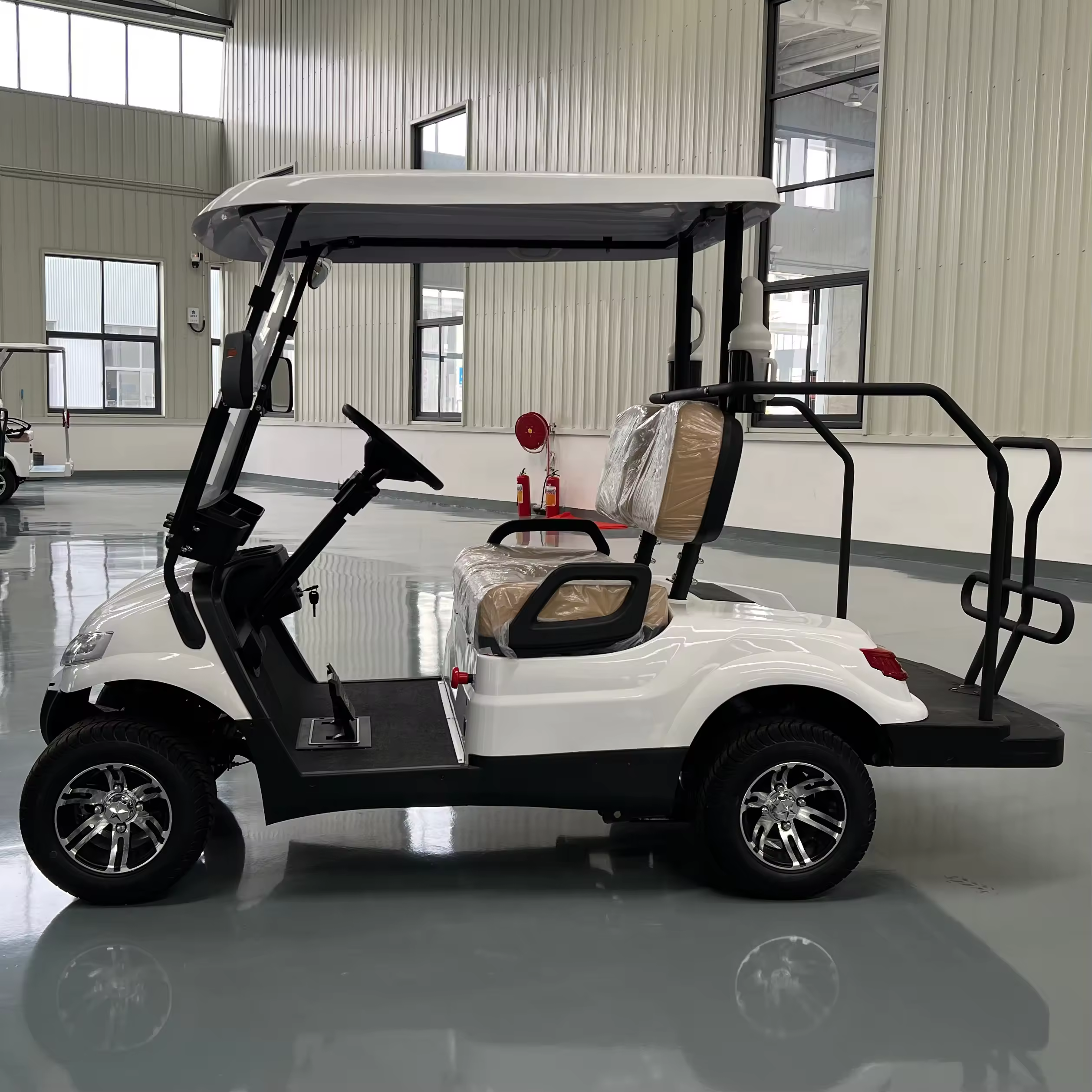Ucsunly 2 Seater Electric Golf Scooter Large Capacity CE Certified Eec 48V 70-90km Range Customizable Design Resort Farm Outdoor 3
