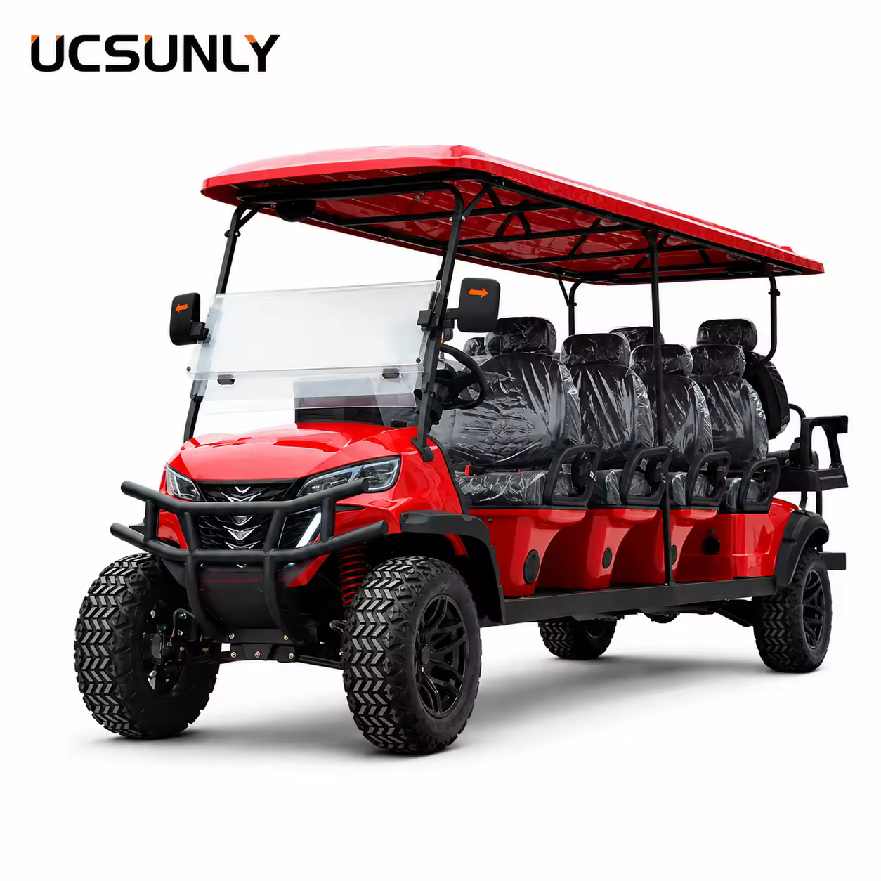 Ucsunly 2 Seater Electric Golf Scooter Large Capacity CE Certified 48V 70-90km Range GCC Dot Customizable Design Resort Farm