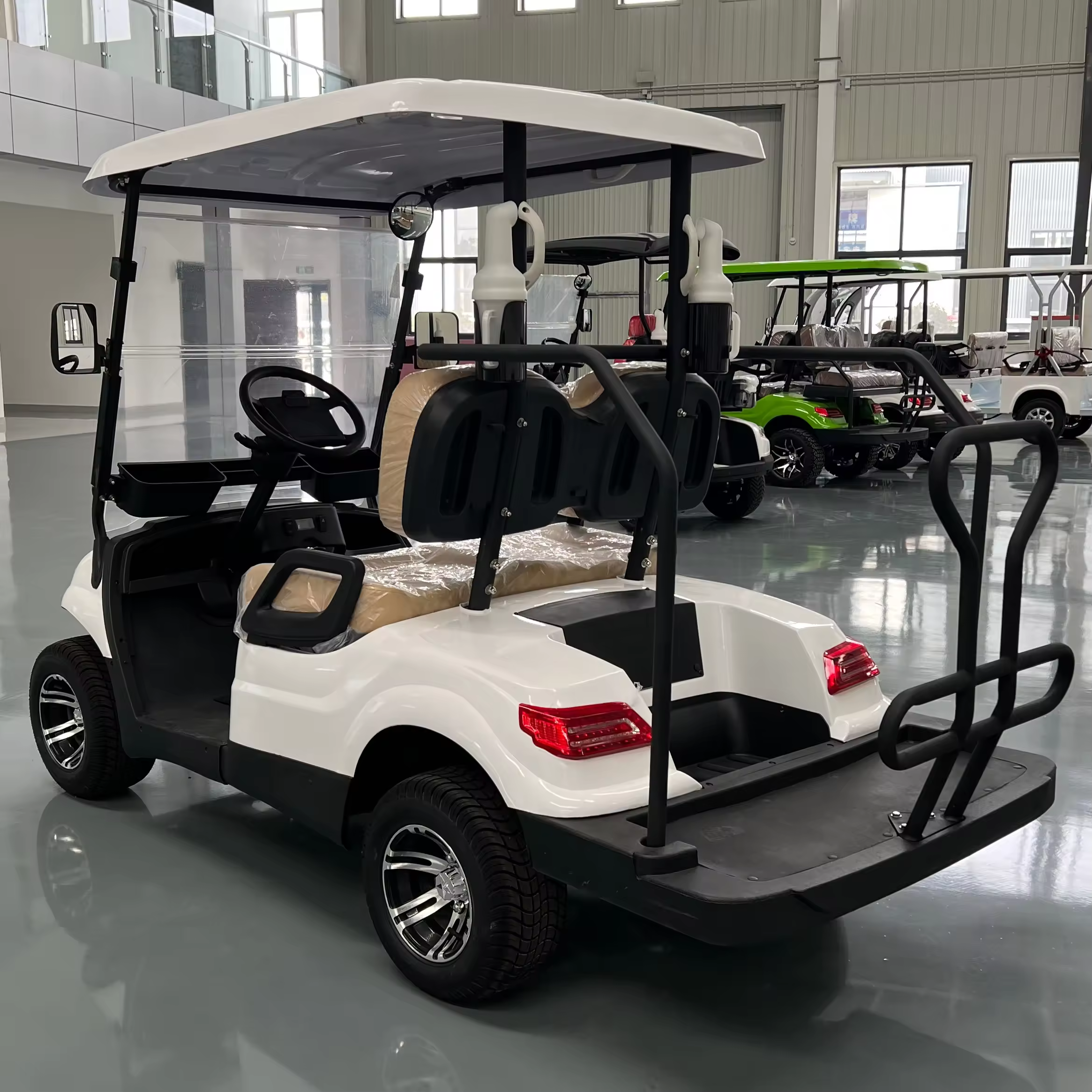 Ucsunly 2 Seater Electric Golf Scooter Large Capacity CE Certified Eec 48V 70-90km Range Customizable Design Resort Farm Outdoor 4