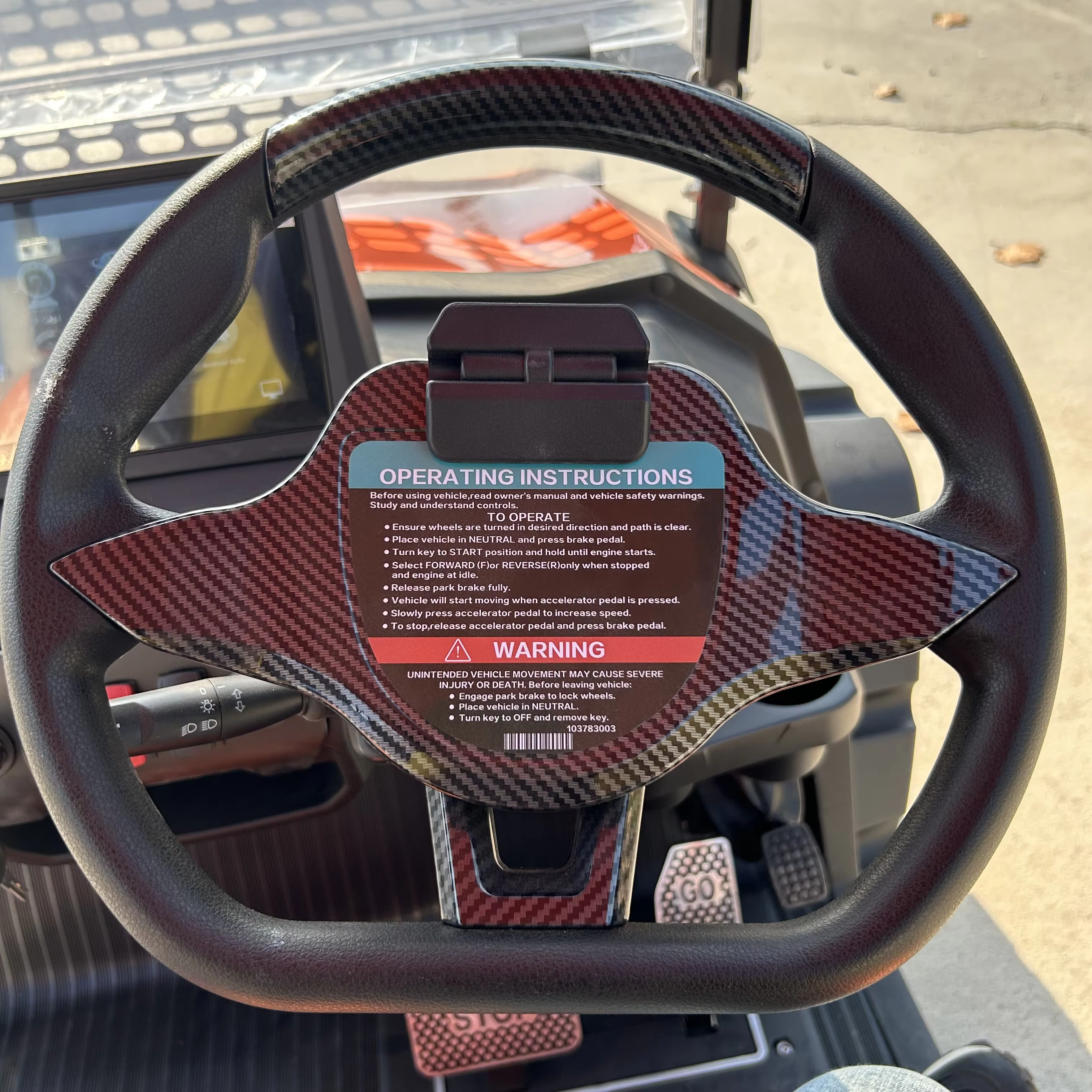 UCSUNLY Off-road B-Model 4KW Motor 2-Seater with & CE Certification Electric Golf Cart