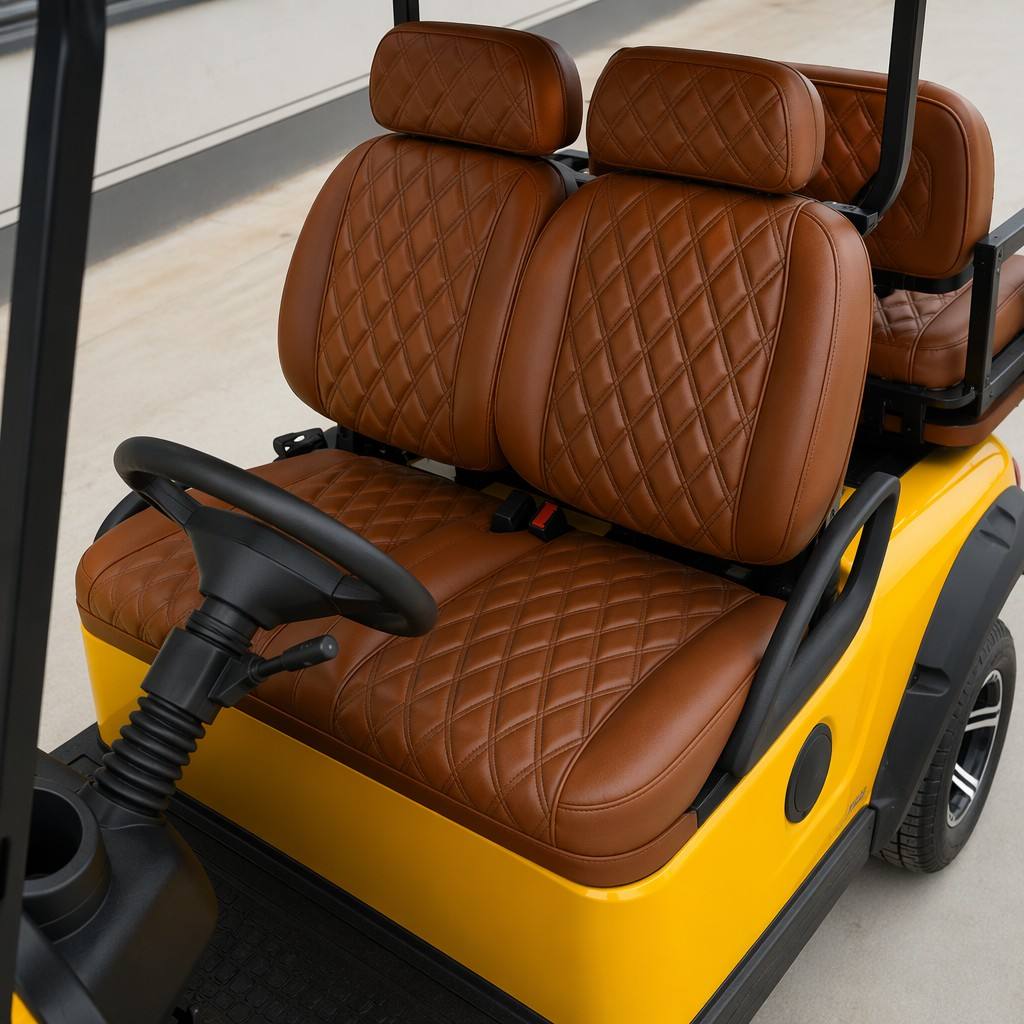 Off-road Electric Golf Cart 72V Lithium 5KW AC Motor 2 Seater Luxury Hunting Vehicle Factory Price Wholesale Export