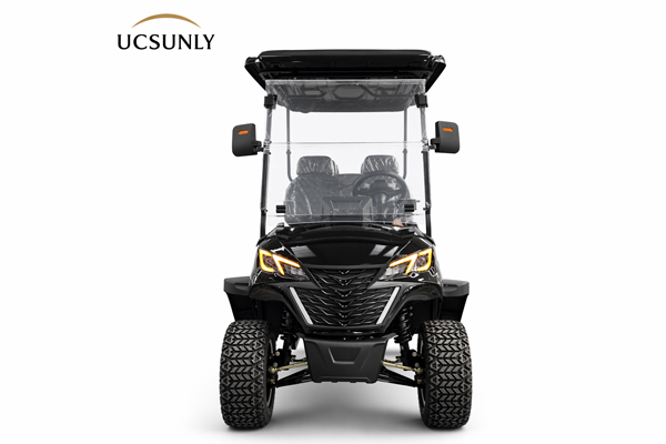 Ucsunly 2026 New Design 6 Seat Golf Cart Customized Hotel Airport Electric Vehicle 6 Seat Electric Shuttle Bus for Sale