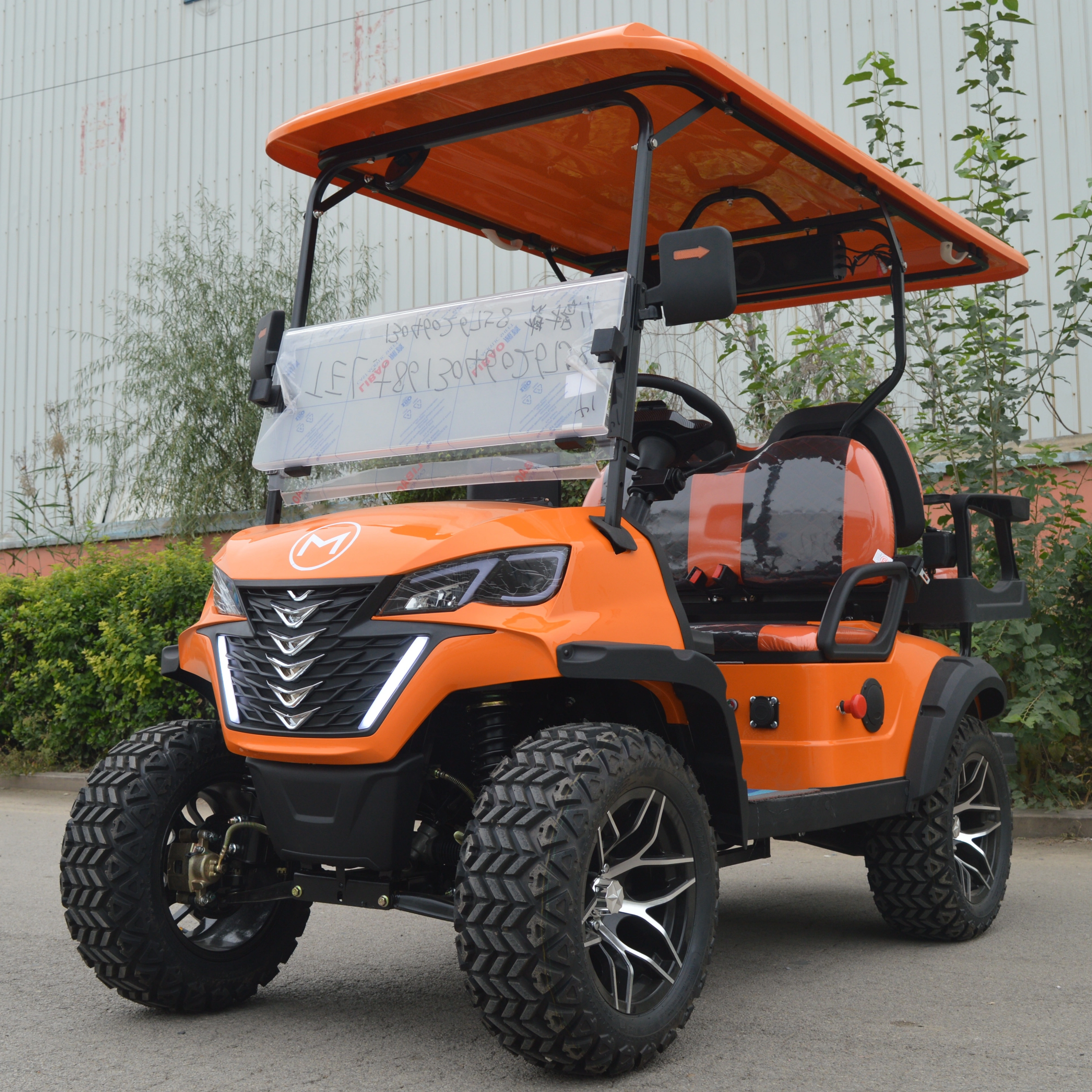 UCB-12 4 Seater Passenger Shuttle Vehicle for Convention Centers Resorts and Private Roads Golf Cart