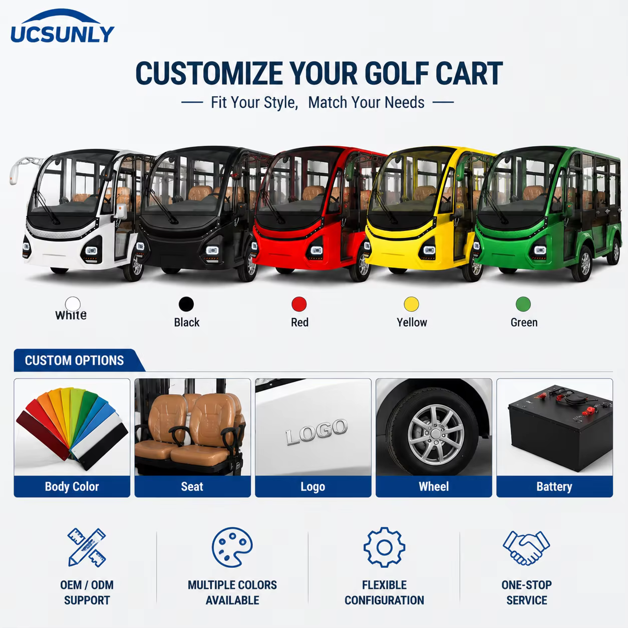 Modern Style 14 Seater Electric Sightseeing Bus High Quality Tourist Shuttle Car for Events 6