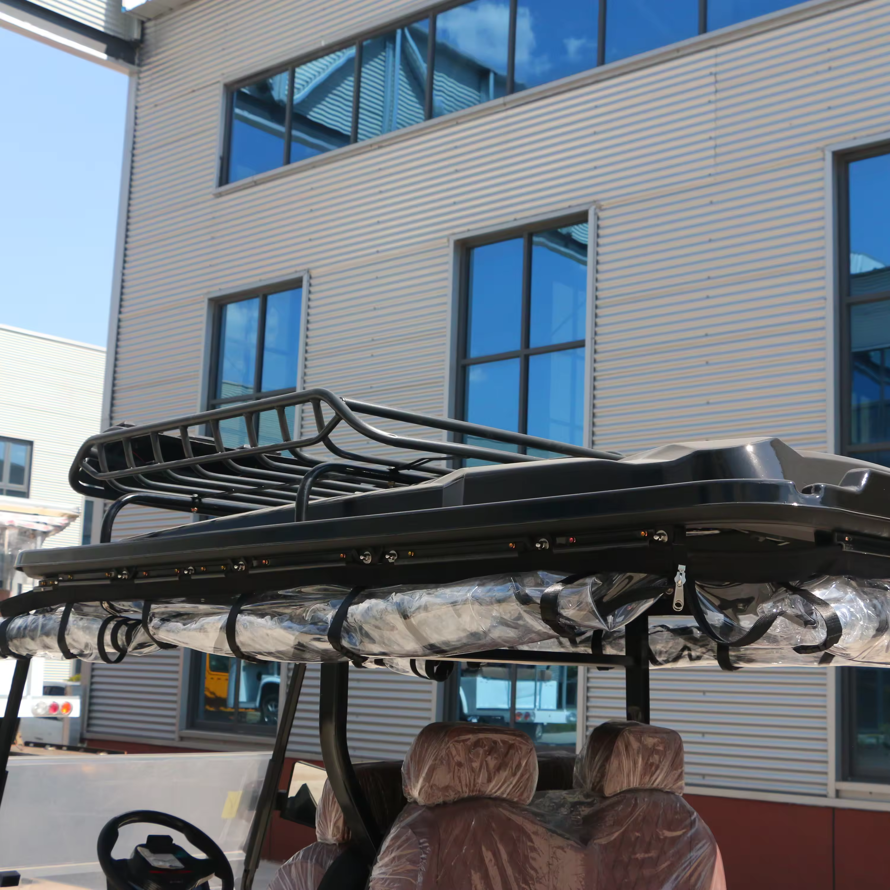 UCB-12 4 Seater Passenger Shuttle Vehicle for Convention Centers Resorts and Private Roads Golf Cart 4