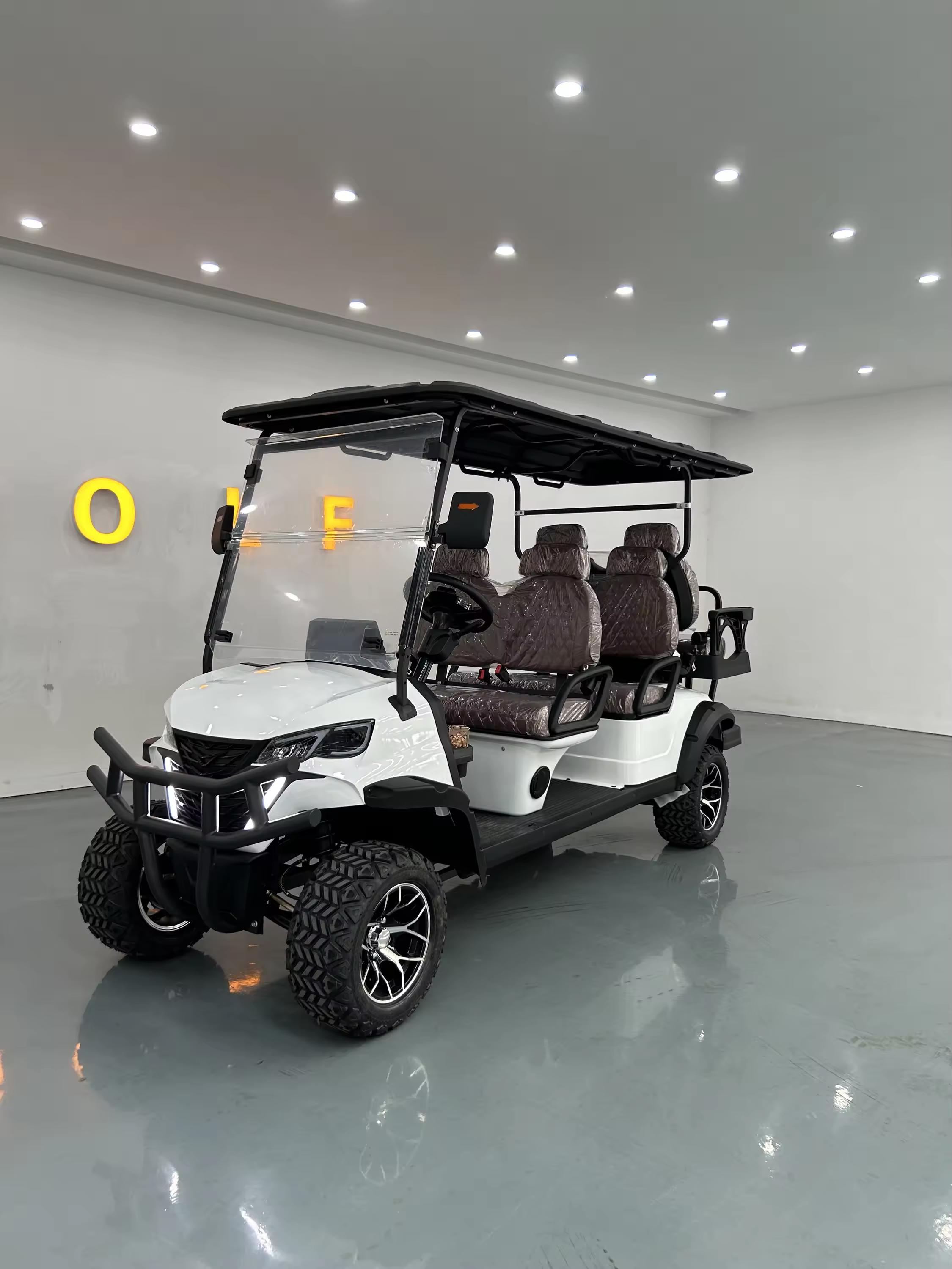 UCB-14 6 Seater Golf Cart 6 Passenger Golf Car for Resort Transportation Outdoor Mobility and Commercial Applications 1