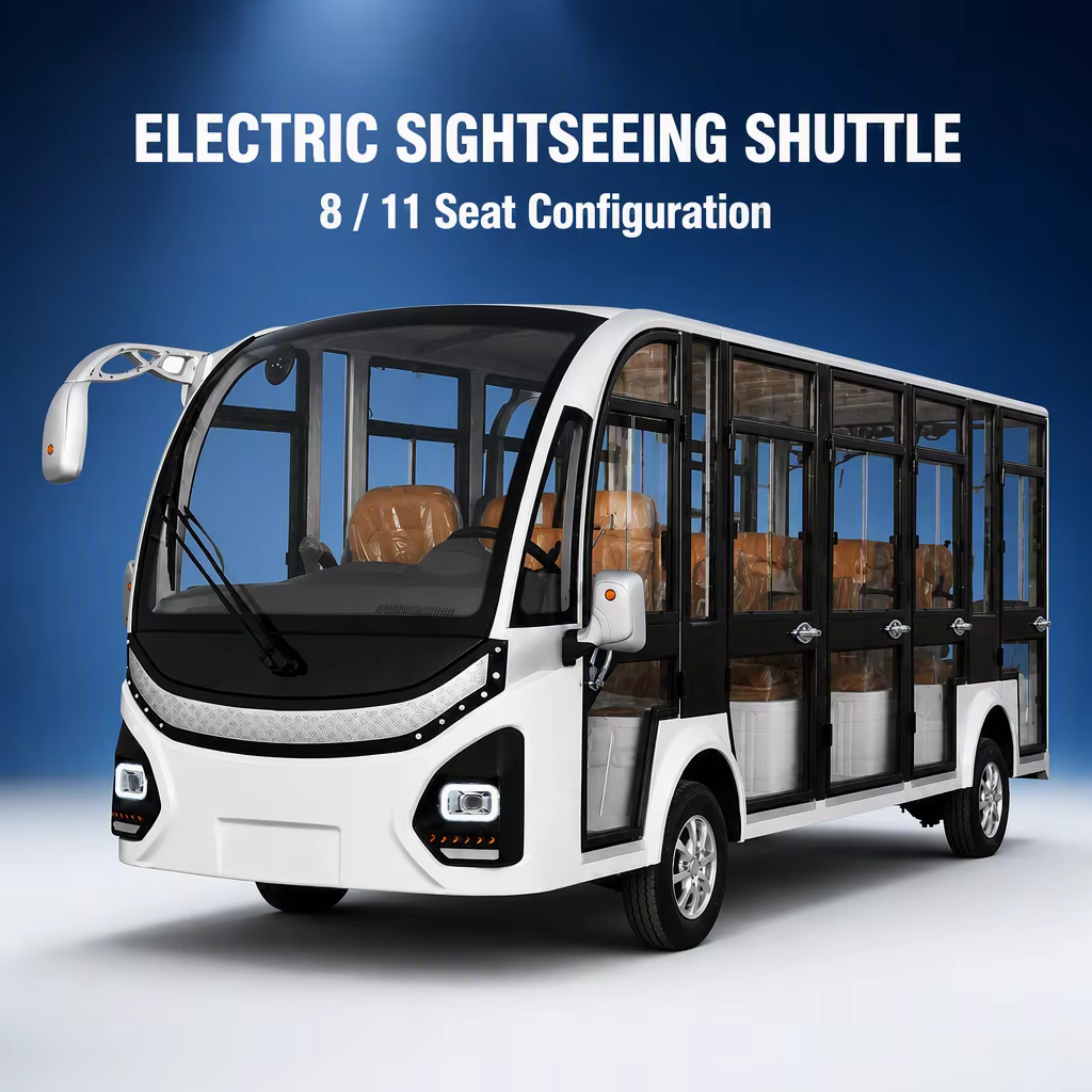 Ucsunly OEM Factory Price Electric Shuttle Car 8/11 Seater Tourist Sightseeing Bus Shandong for Sale