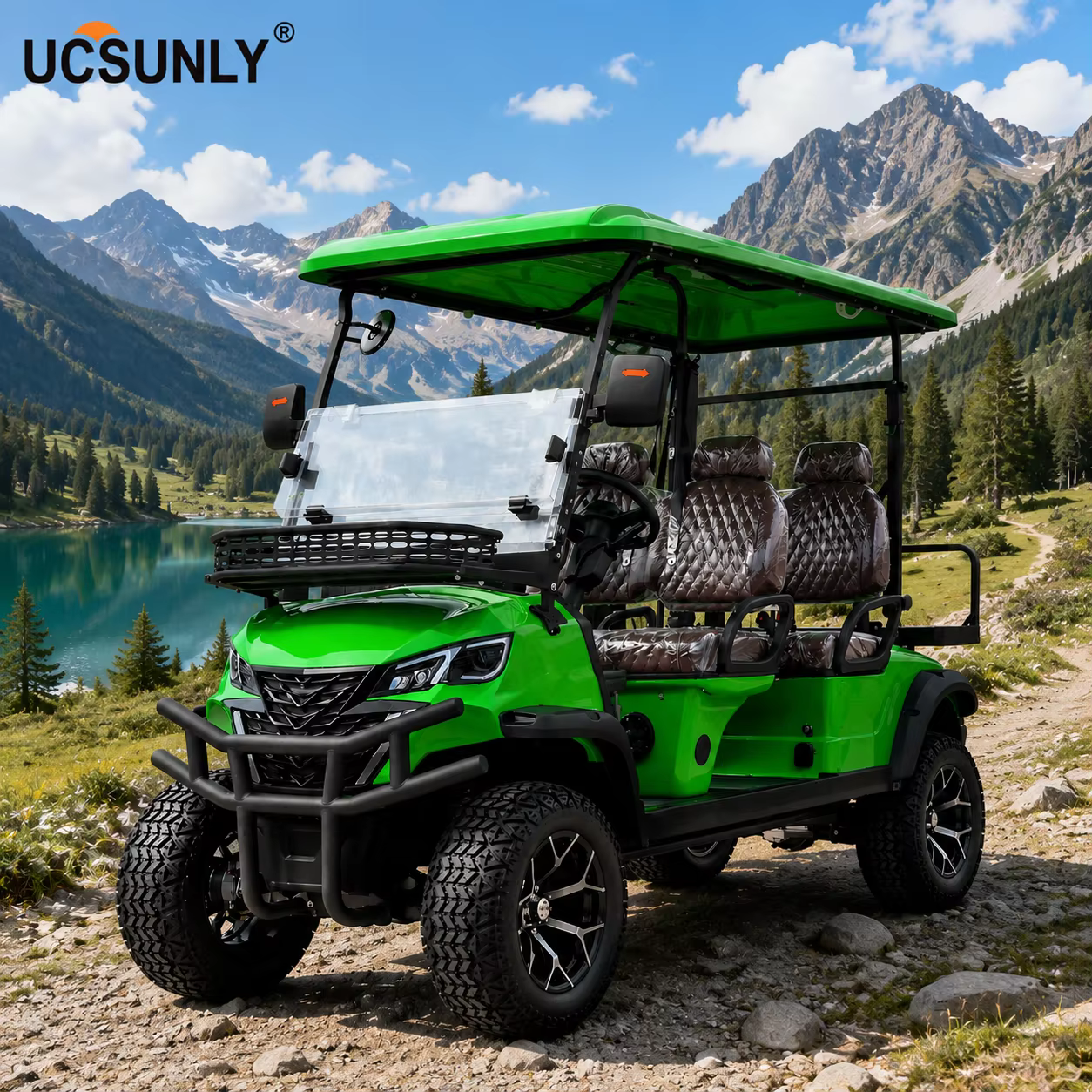 High Quality Electric Golf Cart 4 Seats Golf Buggy for Golf Course Hotel Resort