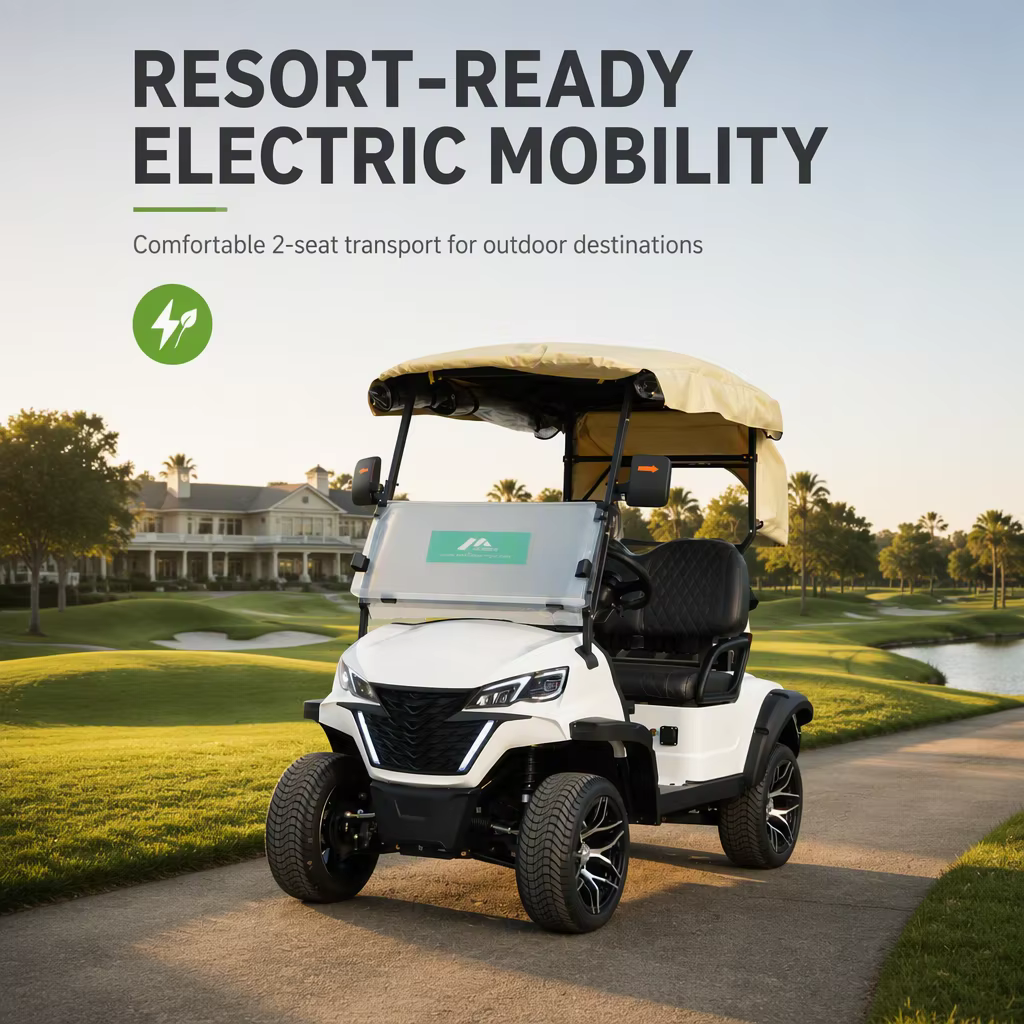 UCB-11 2 Seater Golf Cart Off Road Golf Car for Resort Farm and Outdoor Mobility