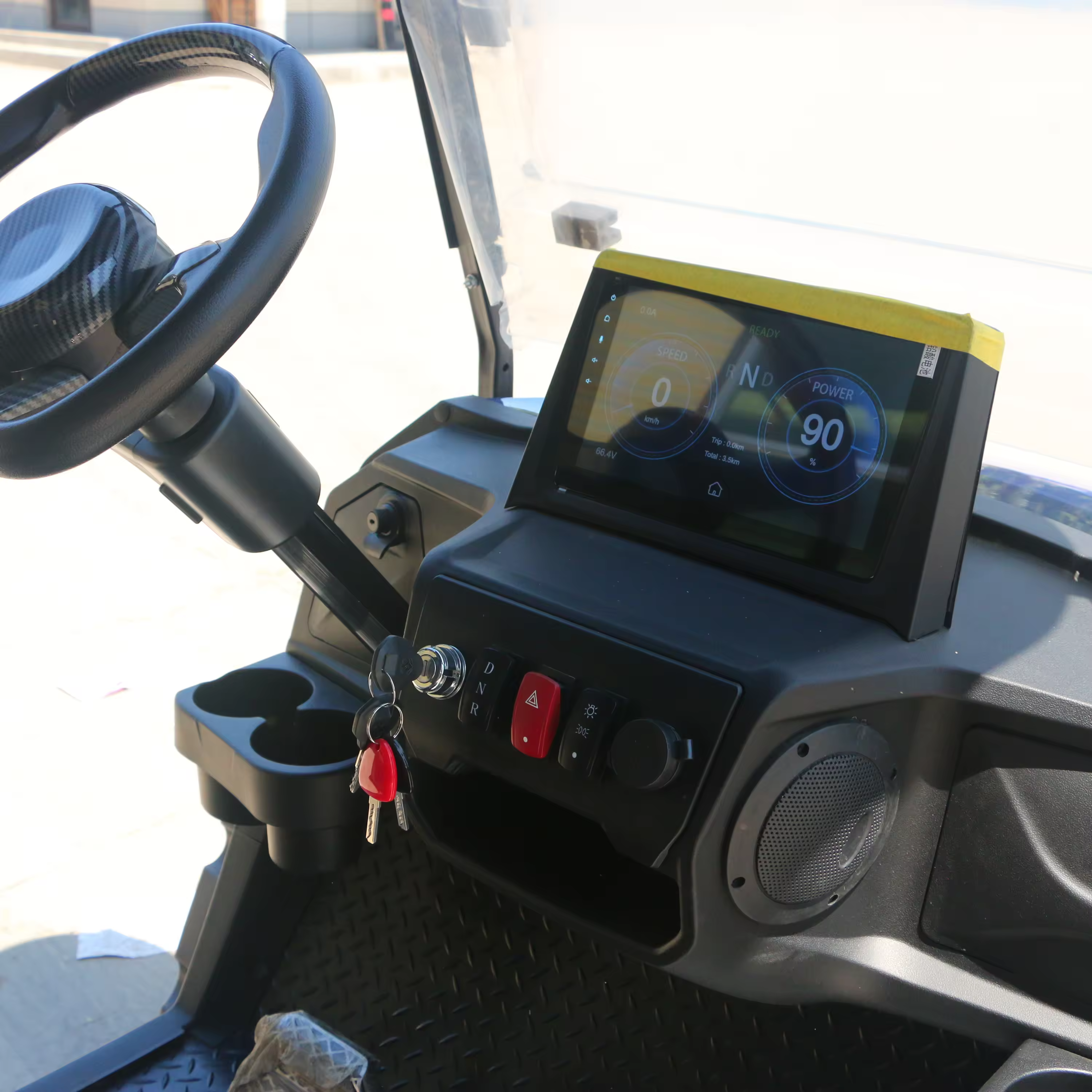 UCB-14 6 Seater Golf Cart 6 Passenger Golf Car for Resort Transportation Outdoor Mobility and Commercial Applications 3